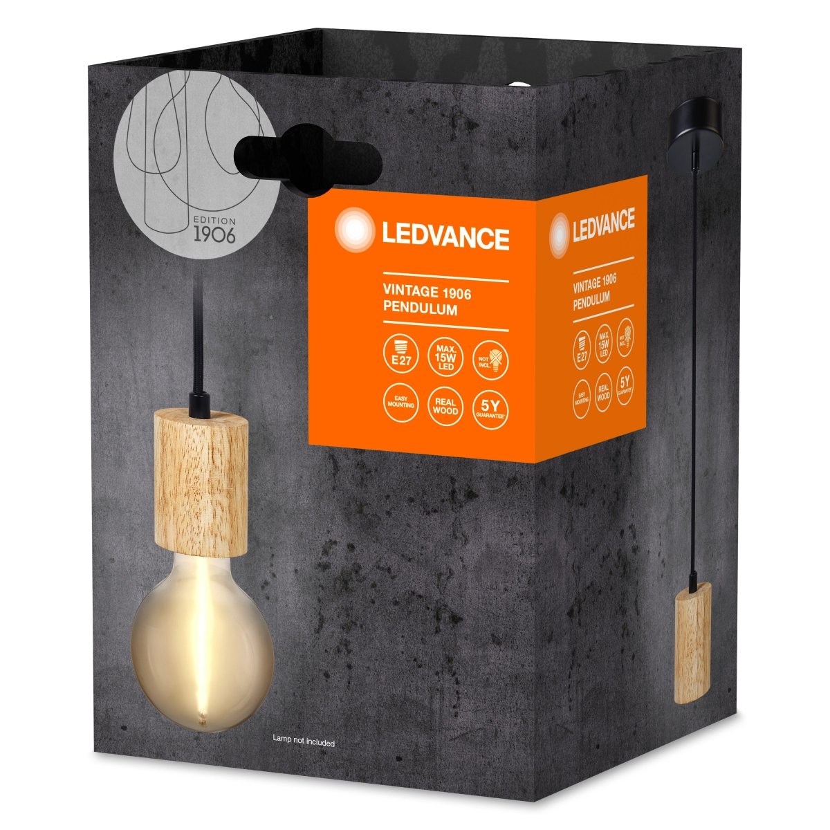 Zwieszakowa Oprawa LED Wewnętrzna E27 Vintage Loft - Poland LEDVANCE e-shop 4099854092503