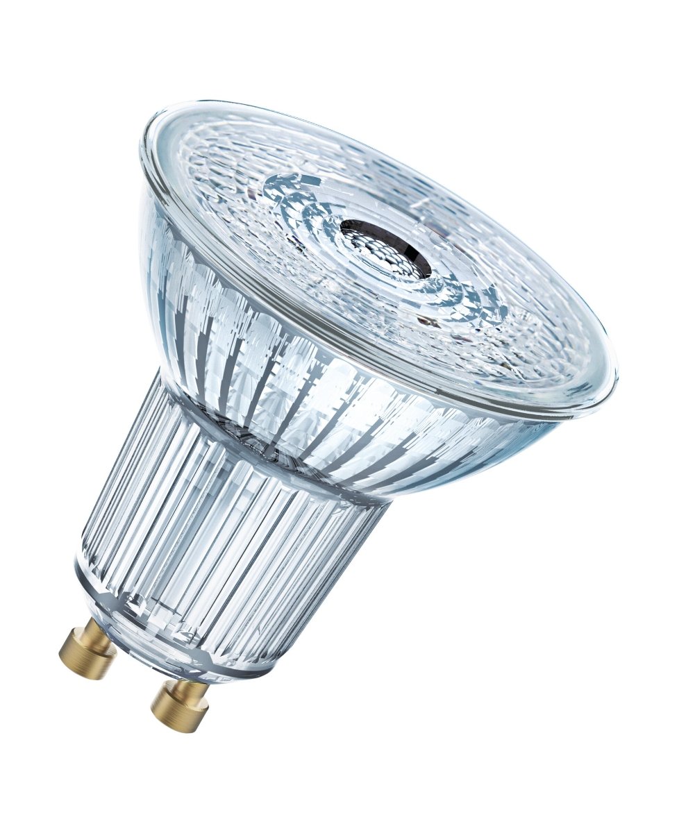 10 szt. wytrzymała lampa LED typu downlight GU10 4,3 W BASE ciepłobiała - eshop LEDVANCE 4058075036680