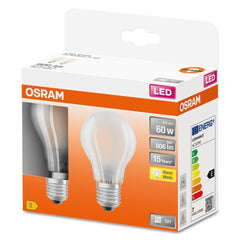 2 szt. matowa lampa LED E27 6,5 W STAR CLASSIC ciepłobiała - eshop LEDVANCE 4058075132832