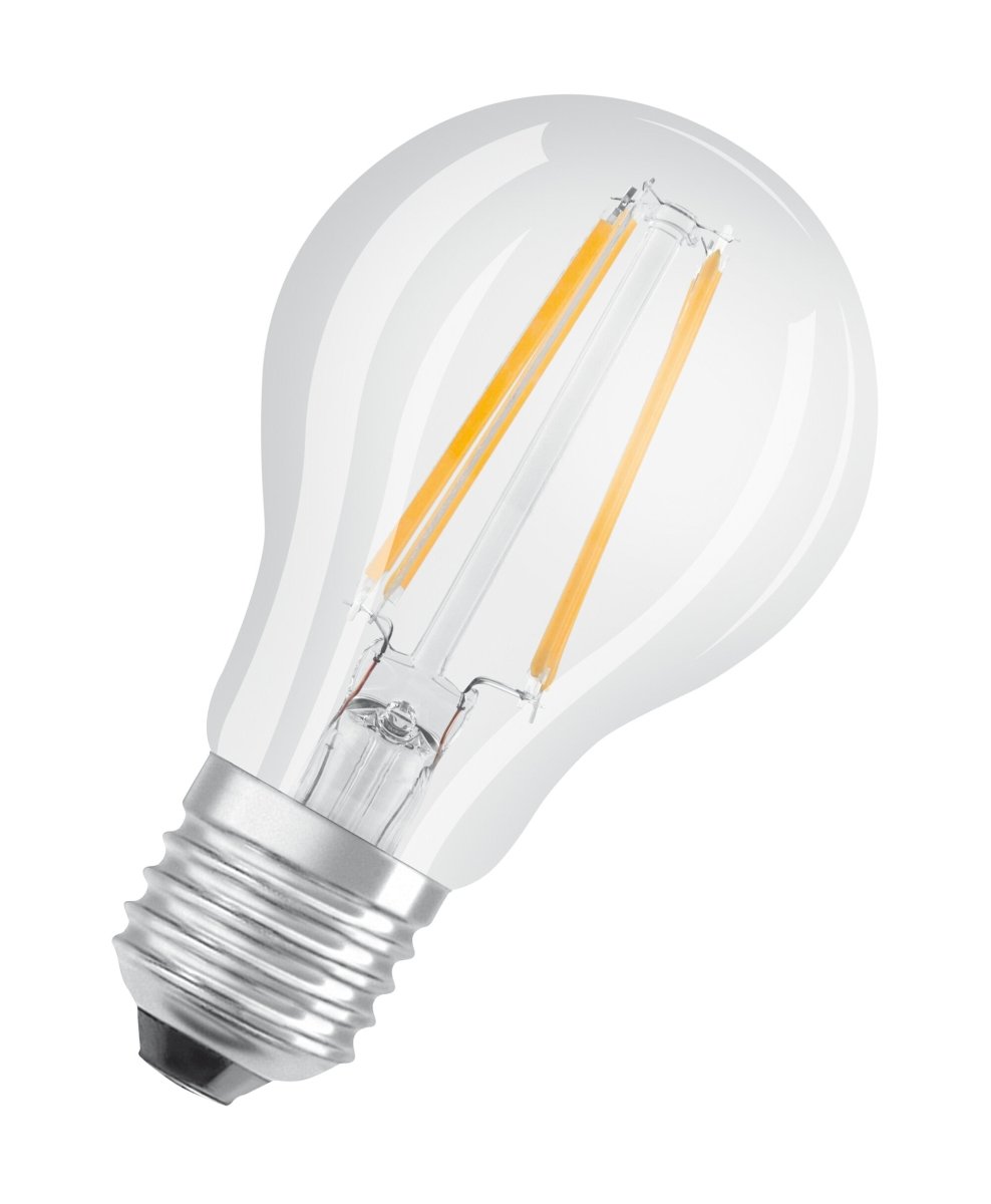 3 szt. Przezroczysta lampa LED E27 6,5 W BASE zimnobiała - eshop LEDVANCE 4058075819535