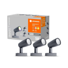 3x Inteligentne lampy ogrodowe typu downlight WiFi LED RGBW GARDEN 3 SPOT - eshop LEDVANCE 4058075478497