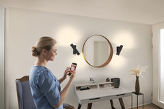 Biała inteligentna lampa WiFi LED CROSS regulowana biel - eshop LEDVANCE 4058075573994