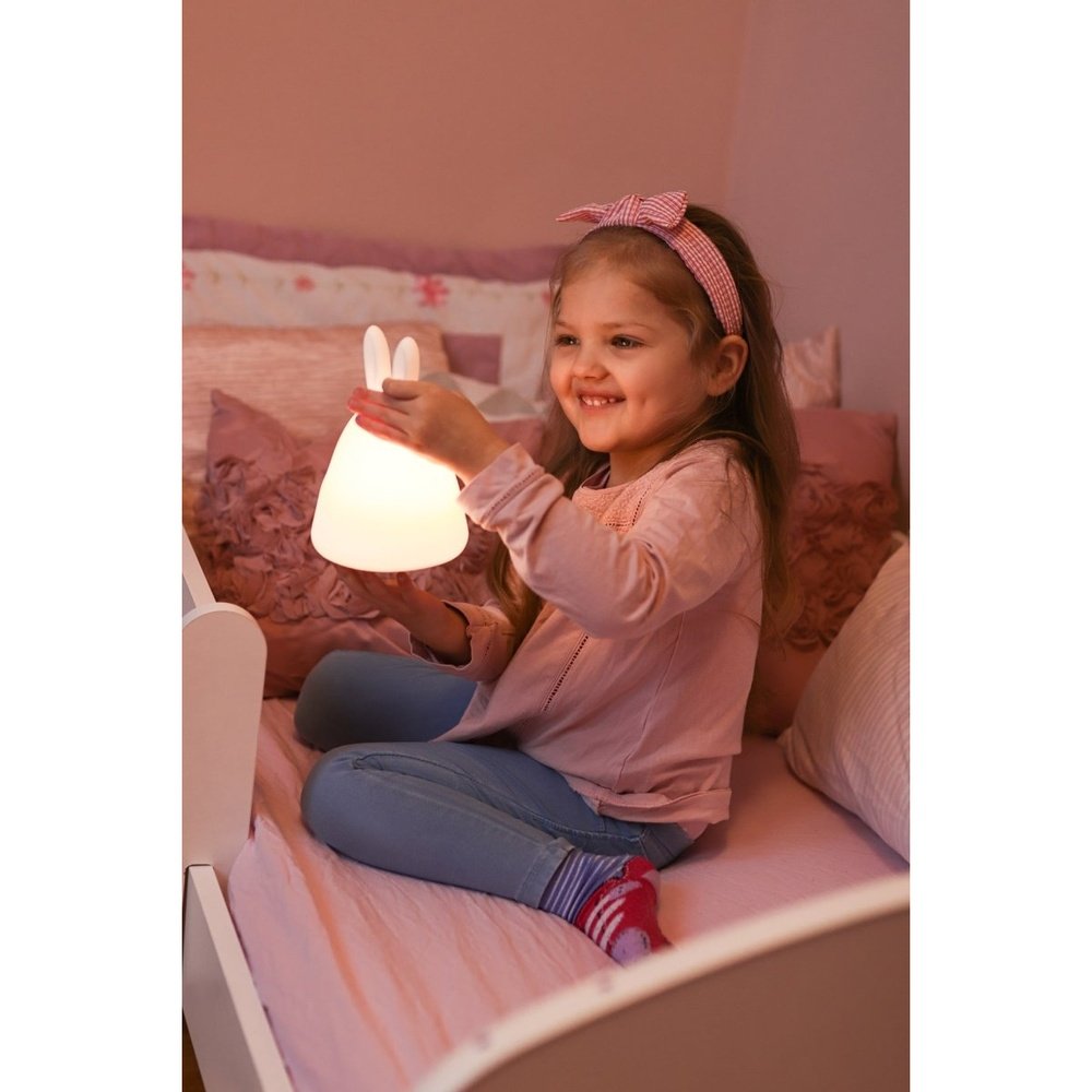 Dotykowa dziecięca lampka nocna LED RGBW NIGHTLUX TOUCH Rabbit - eshop LEDVANCE 4058075602113