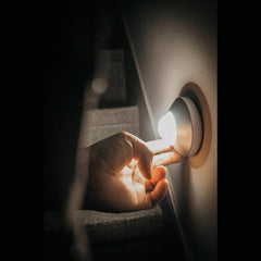Dziecięca sufitowa lampka nocna LED CEILING na baterie, szara - eshop LEDVANCE 4058075270855