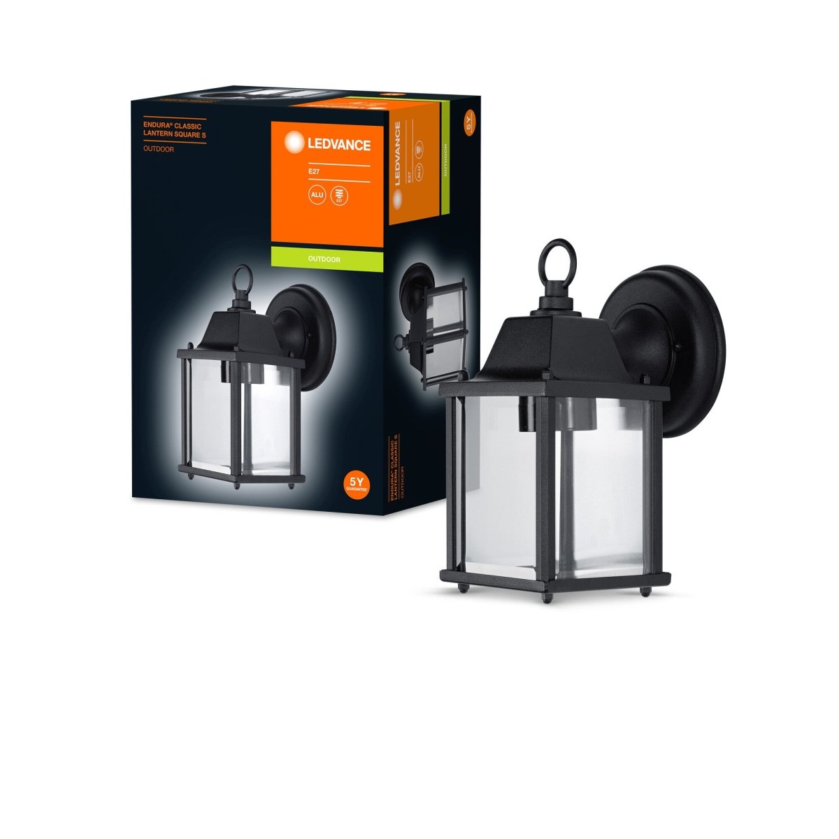 Elegancka lampa zewnętrzna LED latarnia E27 ENDURA CLASSIC S - eshop LEDVANCE 4058075206625