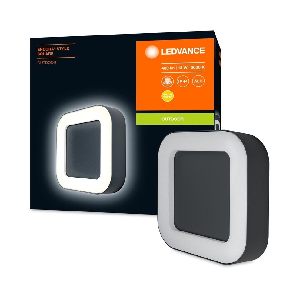 Elegancka zewnętrzna lampa ścienna LED ENDURA STYLE ciepłobiała - eshop LEDVANCE 4058075205253
