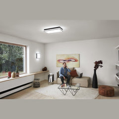 Inteligentna czarna lampa WiFi LED ORBIS 300x300 regulowana biel - eshop LEDVANCE 4058075572737