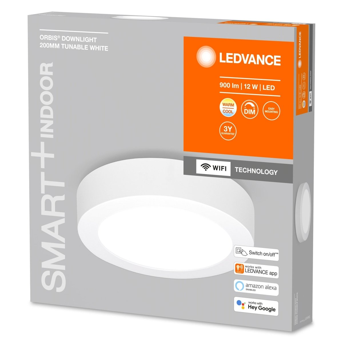 Inteligentna i elegancka ściemnialna lampa LED WiFi SURFACE 200 - eshop LEDVANCE 4058075572911