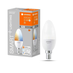 Inteligentna lampa LED WiFi E14 5W CANDLE regulowana biel - eshop LEDVANCE 4058075485556