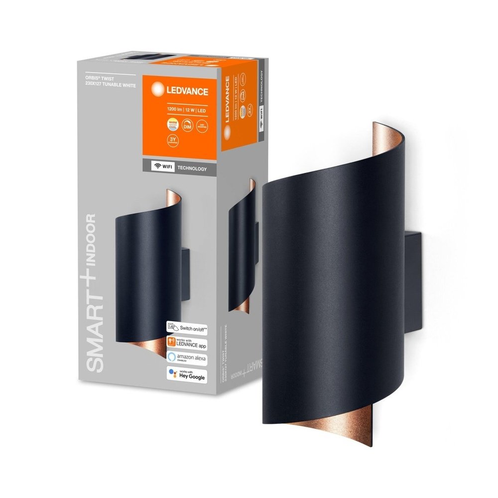 Inteligentna lampa ścienna WiFi LED TWIST regulowana biel - eshop LEDVANCE 4058075574090