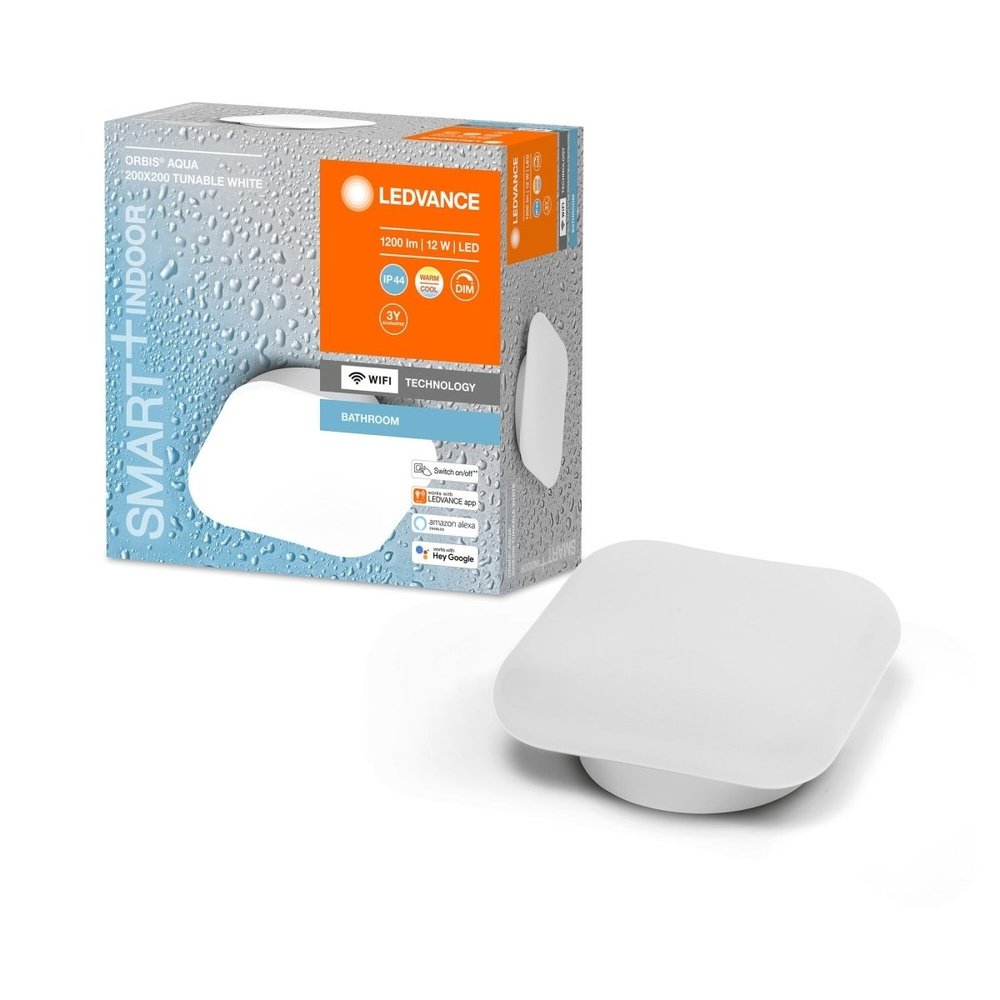Inteligentna lampa WiFi LED AQUA 200x200 regulowana biel - eshop LEDVANCE 4058075574373
