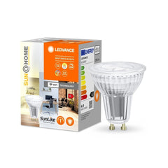 Inteligentna lampa WiFi LED SPOT GU10 4.9W regulowana biel - eshop LEDVANCE 4058075575776