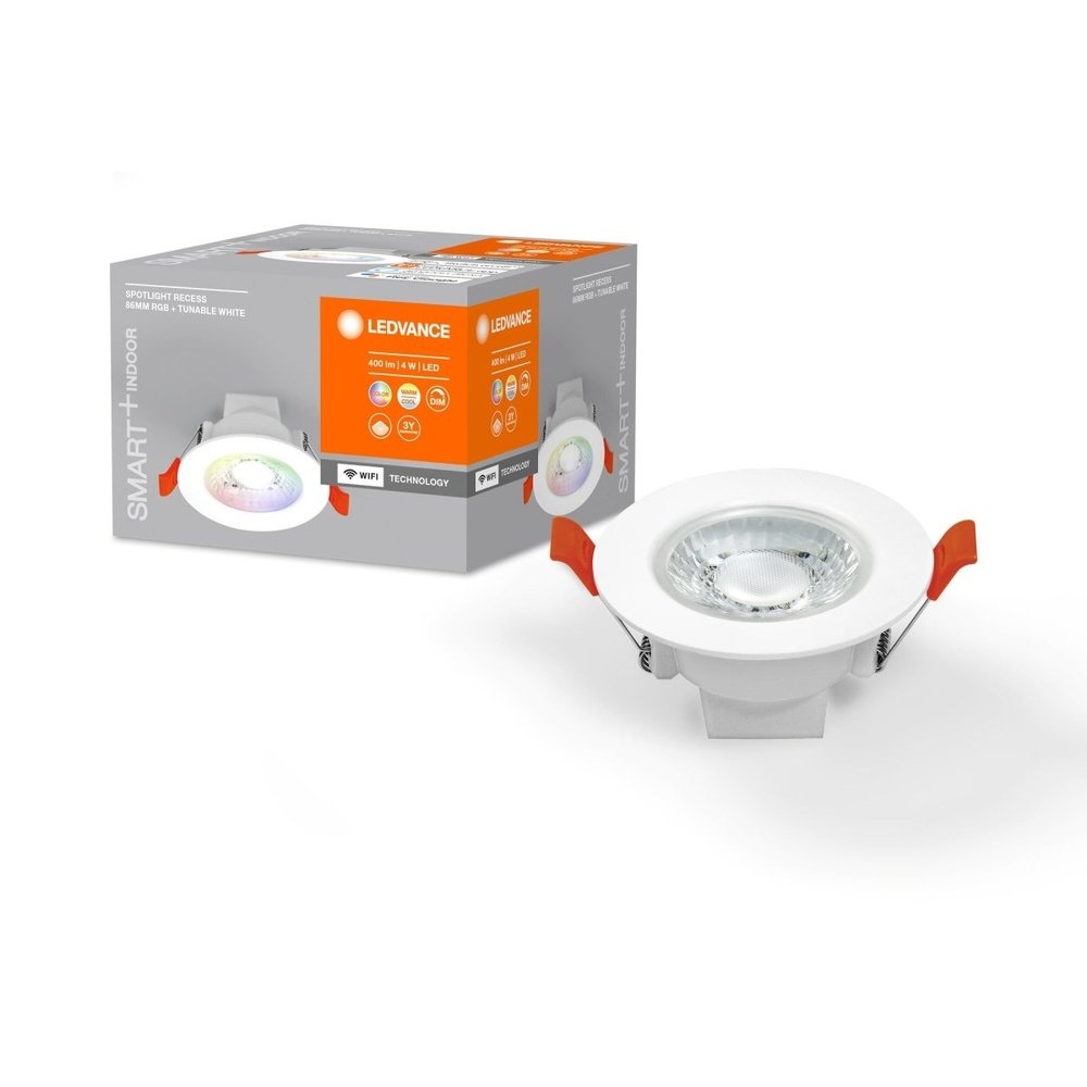 Inteligentna punktowa lampa sufitowa LED SPOT, regulowana biel - eshop LEDVANCE 4058075573291