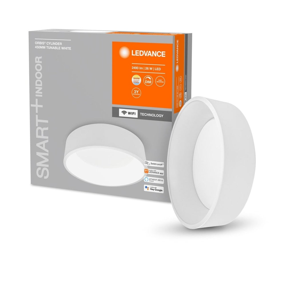 Inteligentna ściemnialna lampa WiFi LED CYLINDER 450, biała - eshop LEDVANCE 4058075486560