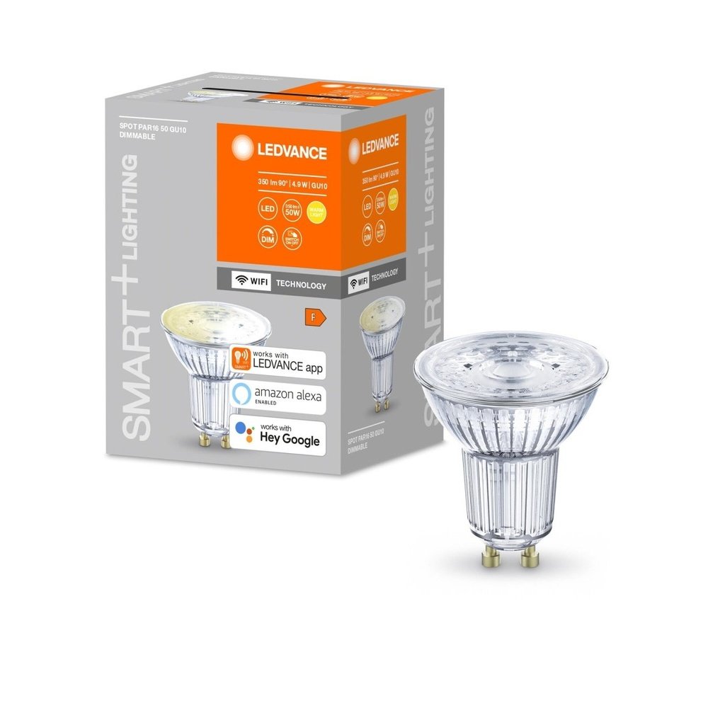 Inteligentna ściemnialna lampa WiFi LED GU10 5W - eshop LEDVANCE 4058075485655