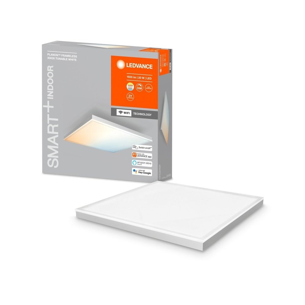 Inteligentny panel WiFi LED PLANON 300x300 regulowana biel - eshop LEDVANCE 4058075484313