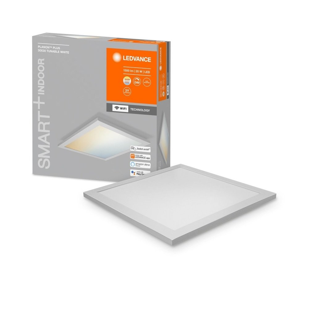 Inteligentny panel WiFi LED PLANON PLUS 300x300 regulowana biel - eshop LEDVANCE 4058075525313