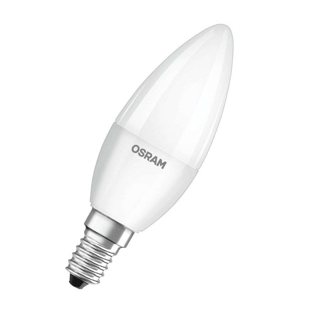 Klasyczna lampa LED świeczka BASE CLAS E14 4.9W, zimnobiała - eshop LEDVANCE 4058075429680