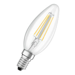 Lampa filamentowa LED świeczka STAR B E14 4W, zimnobiała - eshop LEDVANCE 4058075435261