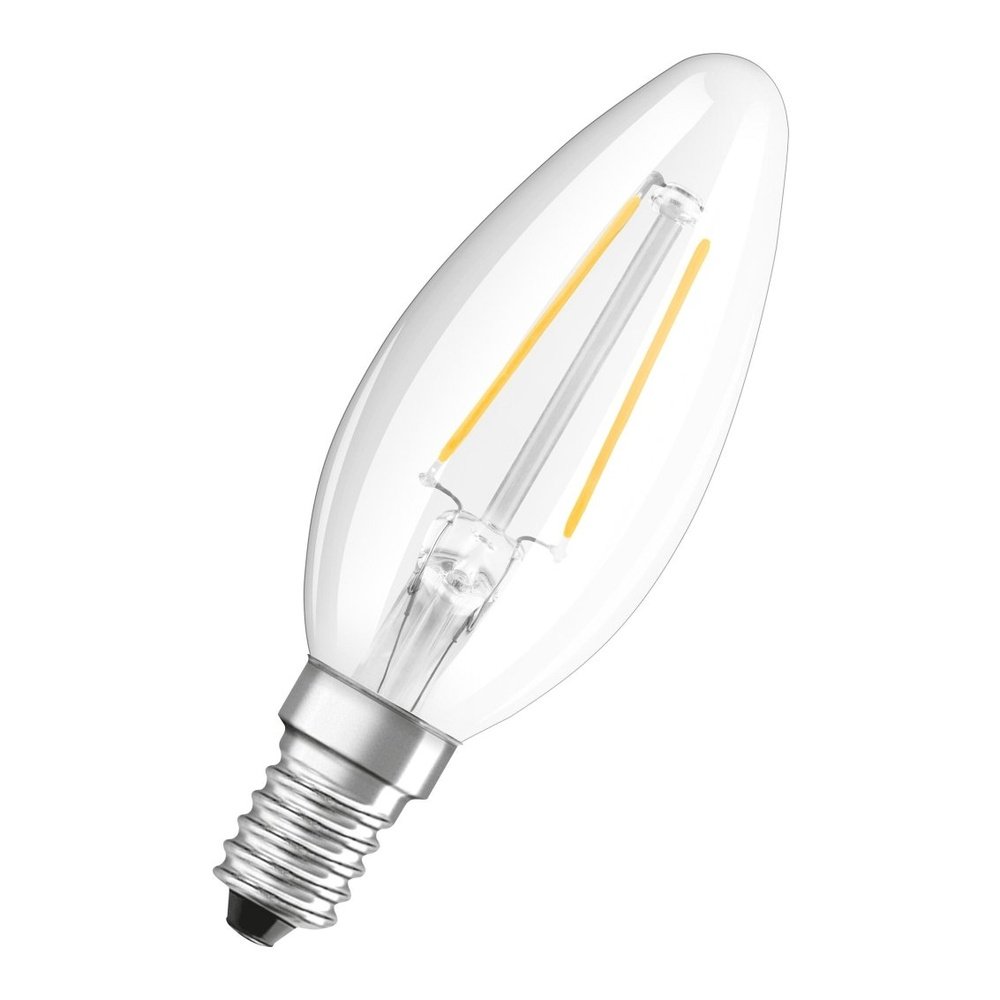 Lampa filamentowa LED świeczka STAR E14 2.5W, ciepłobiała - eshop LEDVANCE 4058075330498