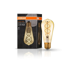 Lampa LED E27 4W VINTAGE ciepłobiała - eshop LEDVANCE 4058075092112