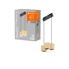 Lampa sufitowa LED WiFi 21W, inteligentna, Smart+ Wood Pendant, regulowana biel. - eshop Ledvance PL 4058075757462