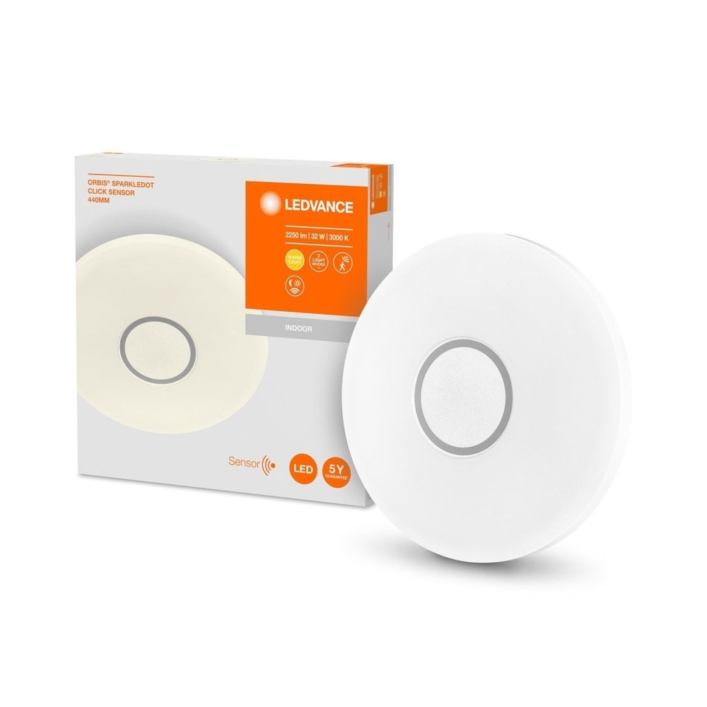 Lampa sufitowa LED z czujnikiem 32W ORBIS 440 ciepłobiała - eshop LEDVANCE 4058075472891