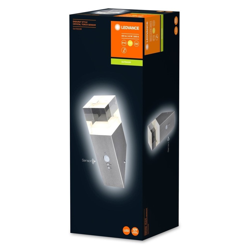 Lampa zewnętrzna ścienna LED ENDURA TORCH 5W z czujnikiem - eshop LEDVANCE 4058075474192