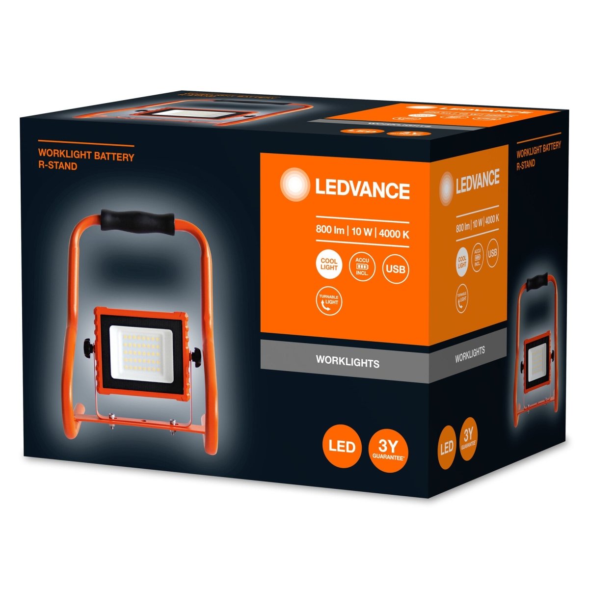 Mobilne światło robocze LED WORKLIGHT USB USB 10W - eshop LEDVANCE 4058075576476