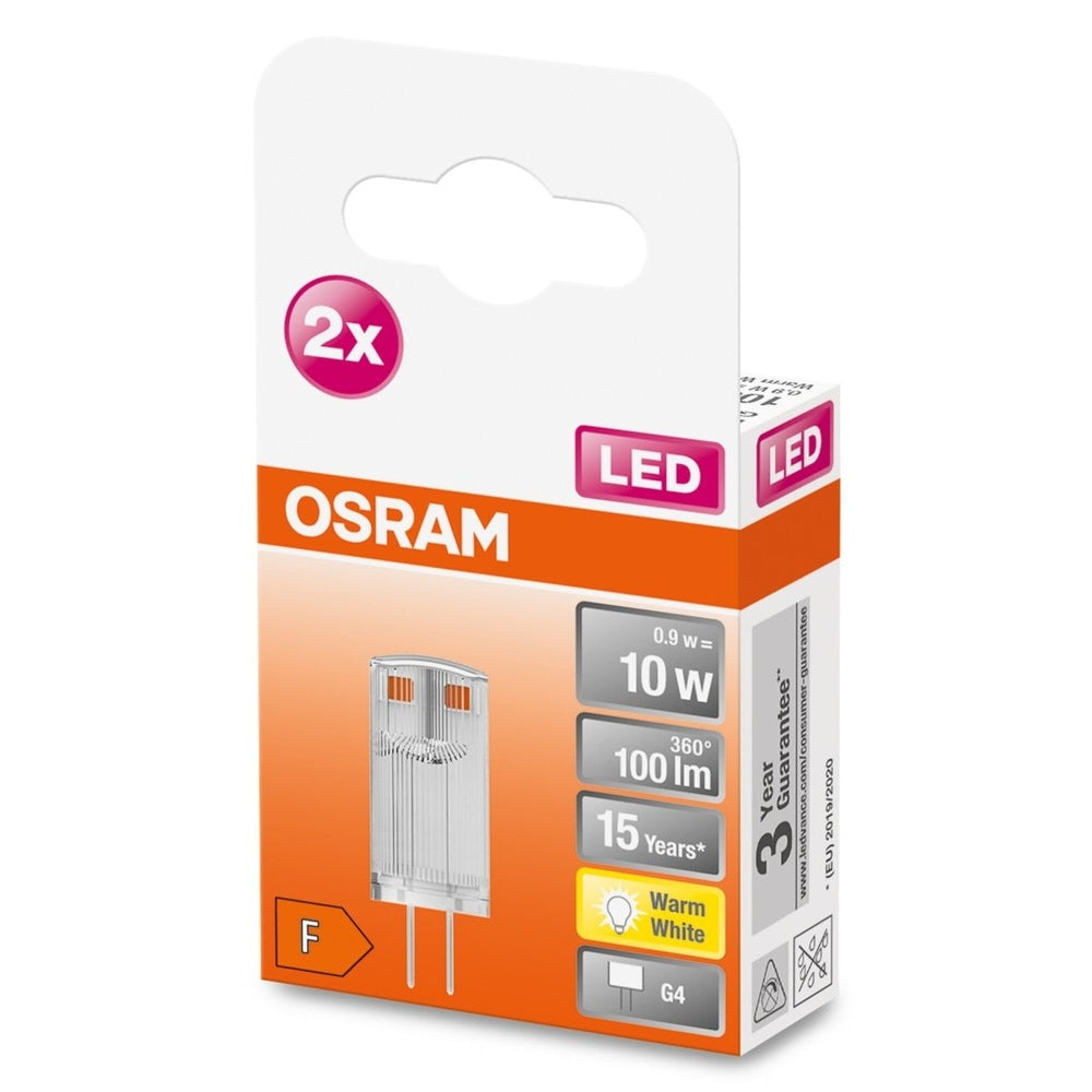 Specjalna niskonapięciowa lampa LED PIN G4 12V 1,8W - eshop LEDVANCE 4058075449770