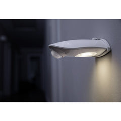 Szara lampa zewnętrzna LED DOOR DOWN IP54 z czujnikiem - eshop LEDVANCE 4058075267824