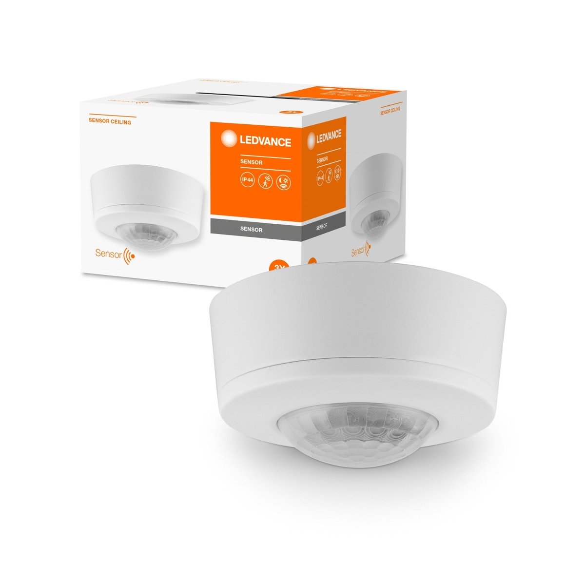 Wysokiej jakości czujnik ruchu LED IP44 CEILING FLUSH 360 WT - eshop LEDVANCE 4058075244719