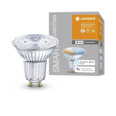 Wysokiej jakości inteligentna lampa WiFi LED GU10 5W, regulowana biel - eshop LEDVANCE 4058075485679