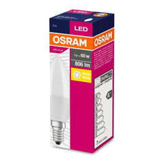 Żarówka LED CLB E14 7W LED VALUE OSRAM matowa, odpowiednik 60W, barwa ciepła, 1 szt. - eshop LEDVANCE 4058075152915