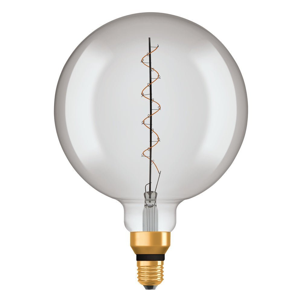 Żarówka LED E27 4,8W Vintage 1906 LED CLASSIC SLIM FILAMENT Globe 16 SMOKE ściemnialna, barwa ciepła. - eshop Ledvance PL 4058075761278