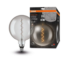 Żarówka LED E27 4,8W Vintage 1906 LED CLASSIC SLIM FILAMENT Globe 16 SMOKE ściemnialna, barwa ciepła. - eshop Ledvance PL 4058075761278