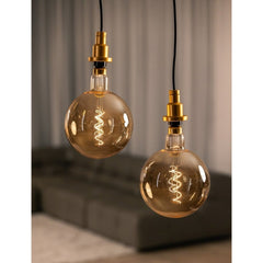 Żarówka LED E27 4,8W Vintage 1906 LED CLASSIC SLIM FILAMENT Globe 33 GOLD ściemnialna, barwa ciepła. - eshop Ledvance PL 4058075761698