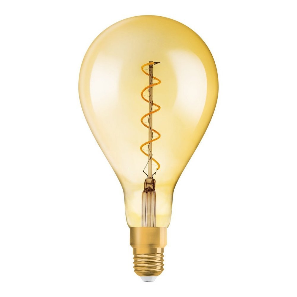 Żarówka LED E27 4W Vintage 1906 LED Big Special Shapes 28 GOLD, ściemnialna, barwa ciepła. - eshop Ledvance PL 4058075269705