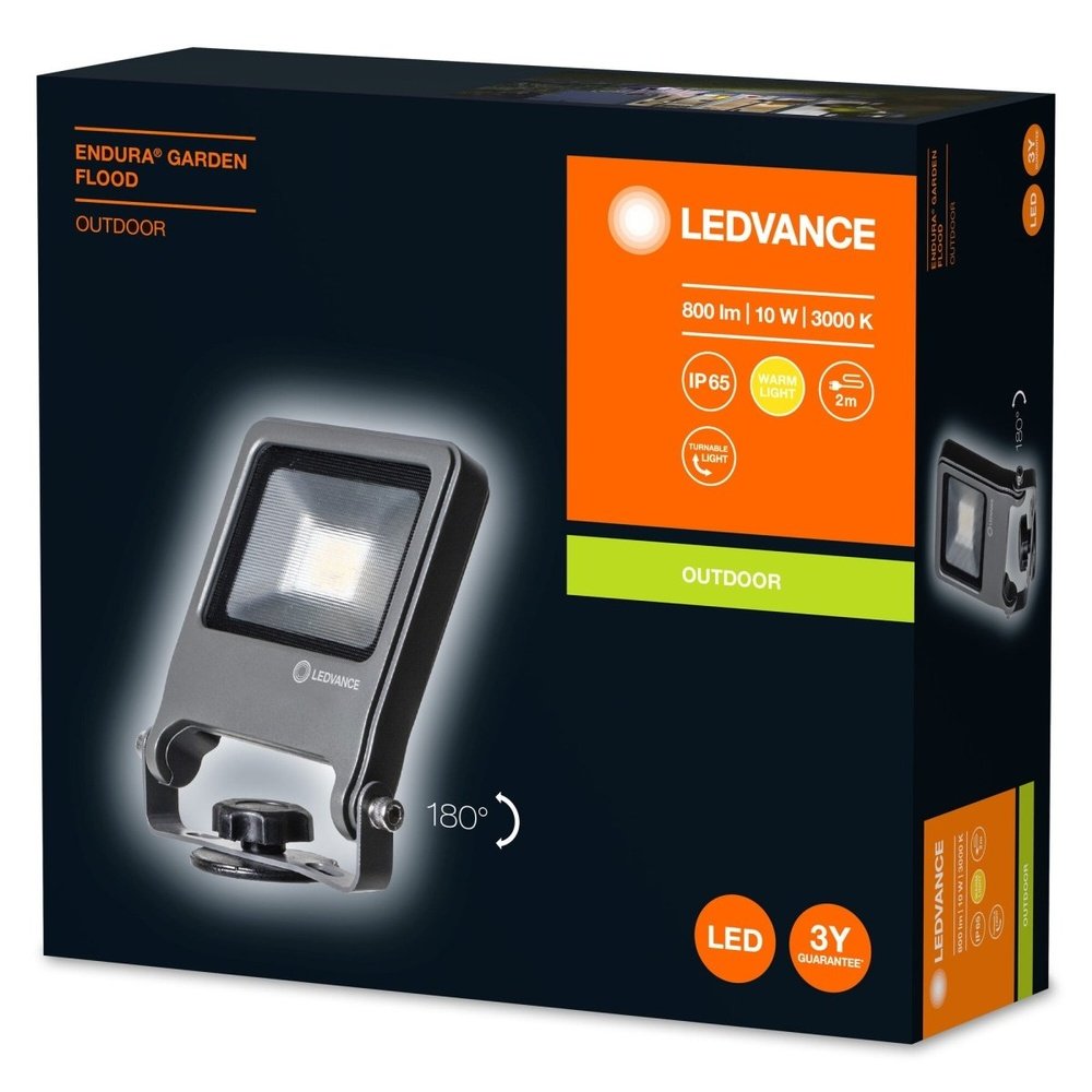 Zewnętrzna lampa LED reflektor do ziemi IP65 10 W ENDURA zimnobiała - eshop LEDVANCE 4058075206847