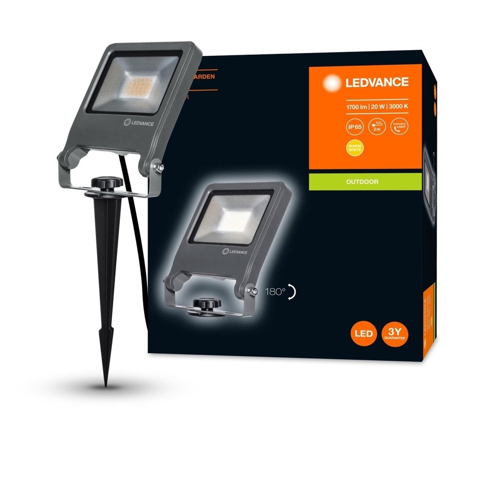 Zewnętrzna lampa LED reflektor do ziemi IP65 20 W ENDURA zimnobiała - eshop LEDVANCE 4058075206861