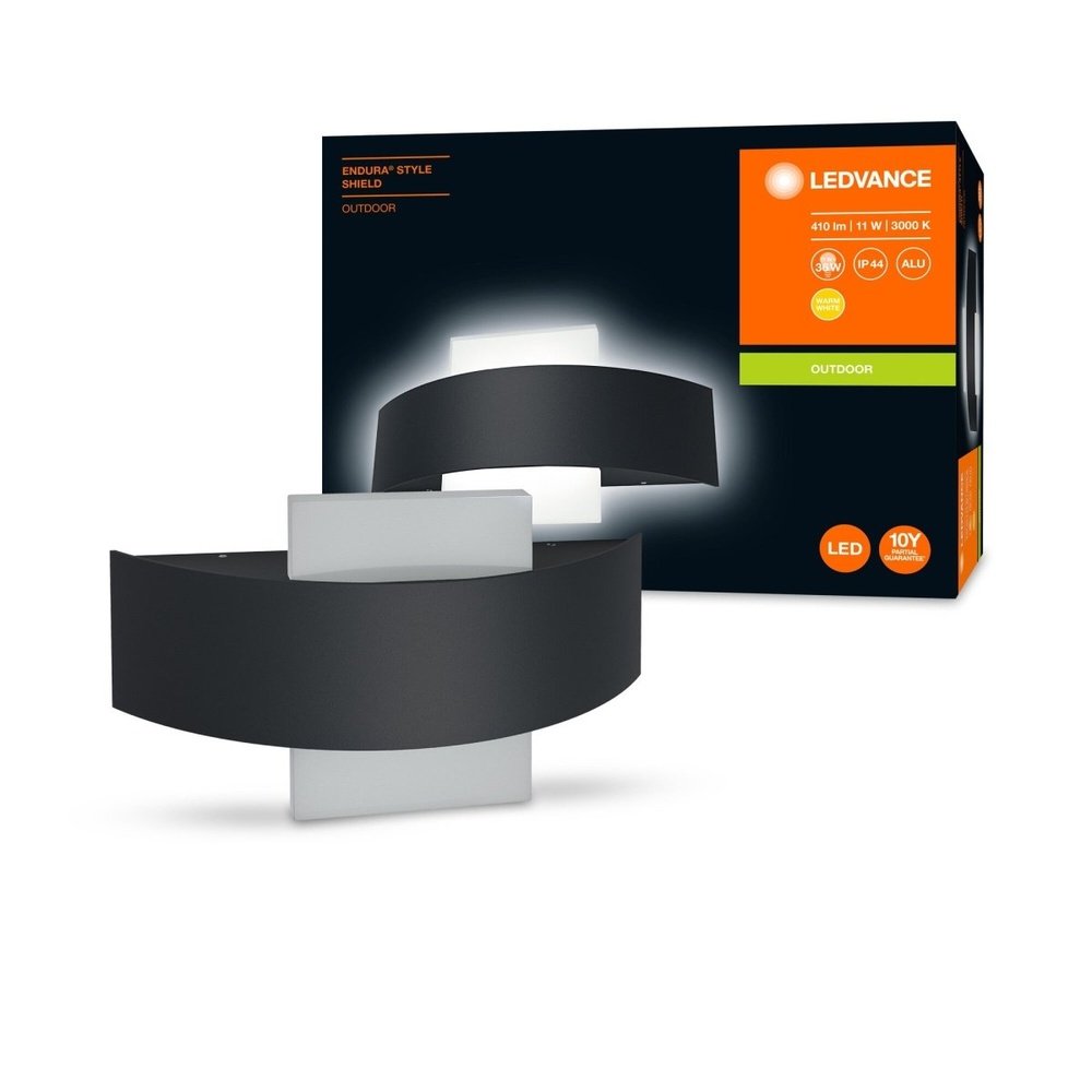 Zewnętrzna lampa ścienna LED EDNURA ciepłobiała - eshop LEDVANCE 4058075205314