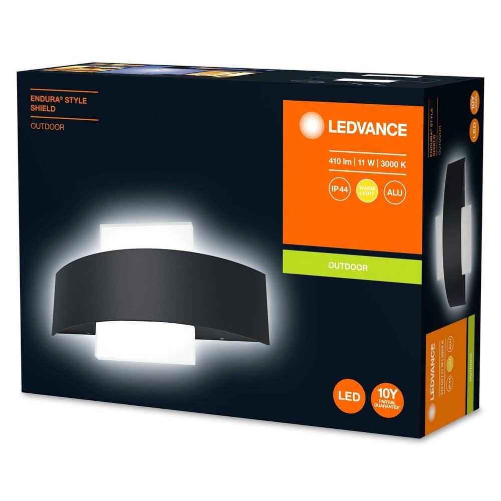 Zewnętrzna lampa ścienna LED EDNURA ciepłobiała - eshop LEDVANCE 4058075205314