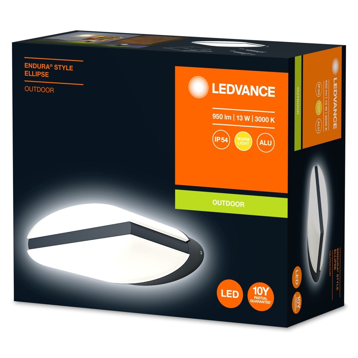 Zewnętrzna lampa ścienna LED ENDURA STYLE ciepłobiała - eshop LEDVANCE 4058075205079